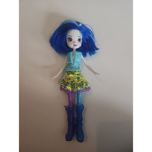 Vintage Little Pony Equestria Girls Rainbow Rocks DJ Equestrian 9" doll MLP